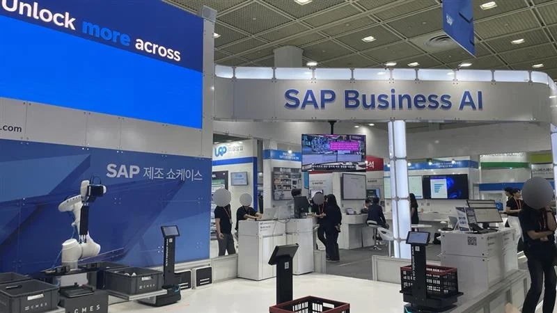 스마트테크코리아 - SAP 부스