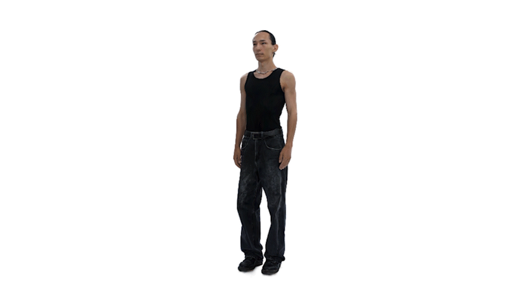 모델 섭외 플랫폼 스포트라이트 웹사이트 내 모델 Andrei 3D 프로필