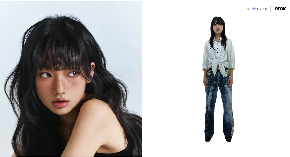 모델 섭외 플랫폼 스포트라이트 웹사이트 내 프리랜서 여자 모델 배수현 3D 프로필