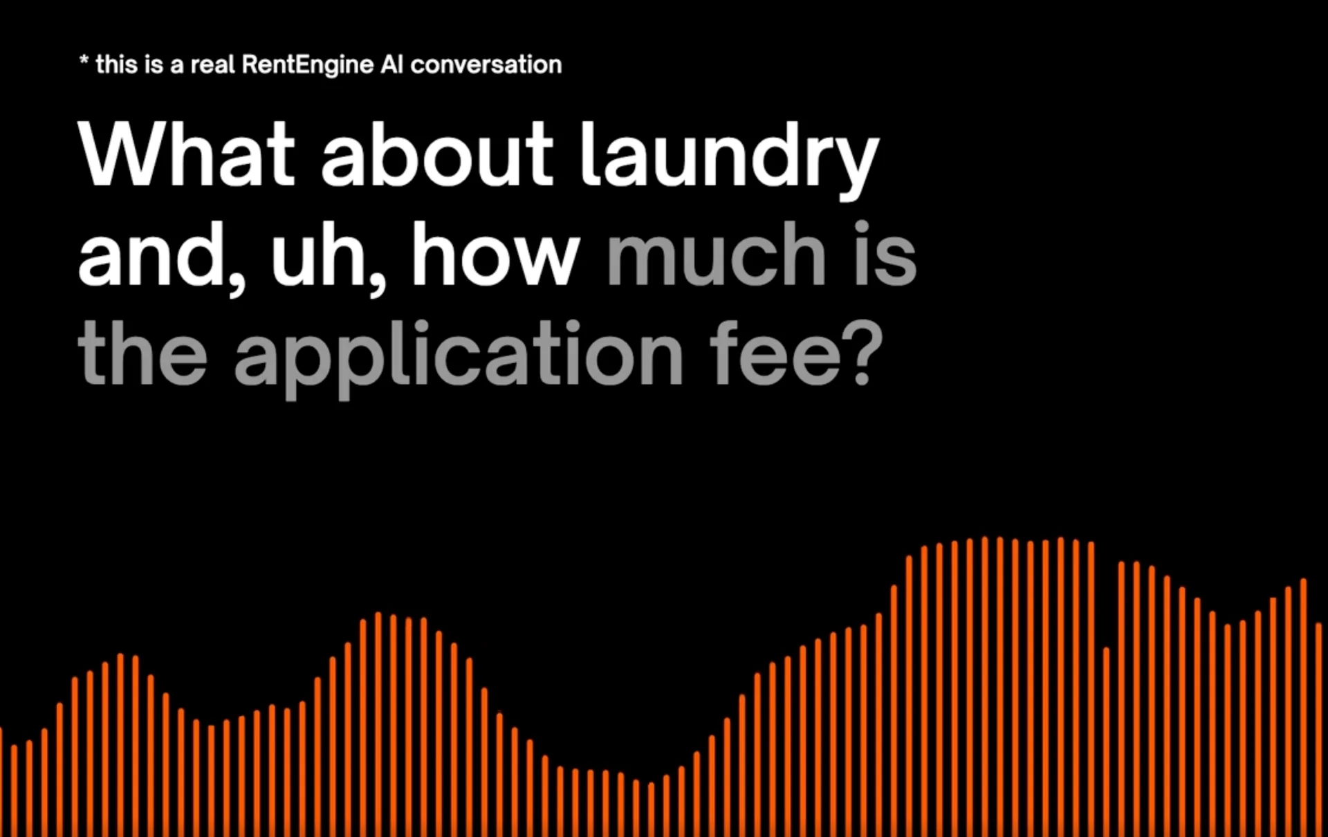 RentEngine Voice AI can handle multiple complex questions at once. 