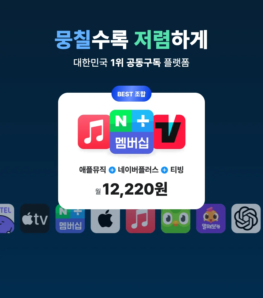 피클플러스 웨이브 구독