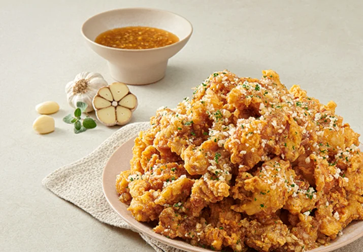노랑통닭 알싸한 마늘치킨