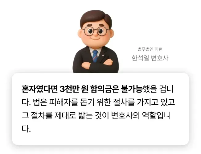 불법촬영 사건, 이현의 조력으로 3천만원 받을 수 있던 사례입니다