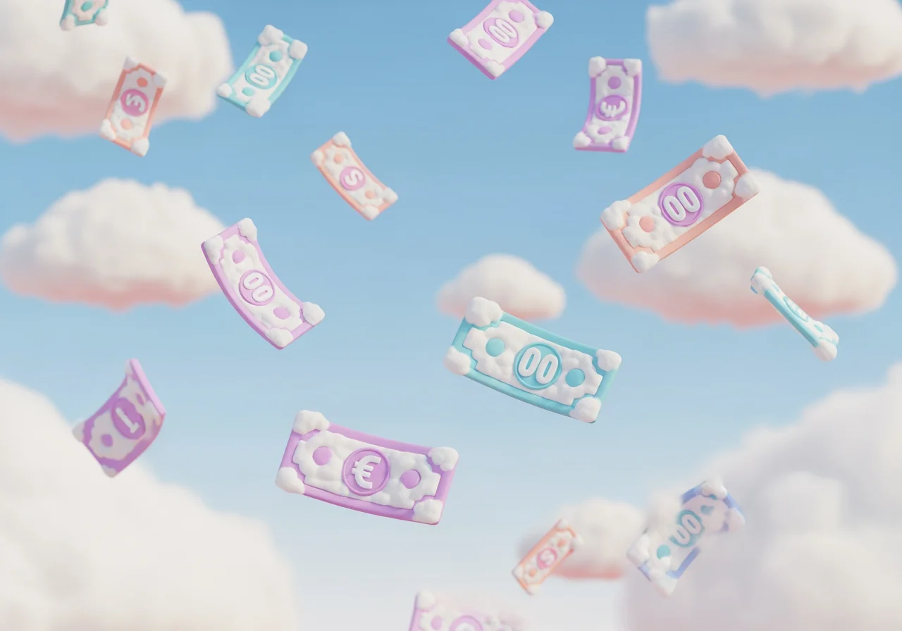 토지상속 세금을 나타낸 3D