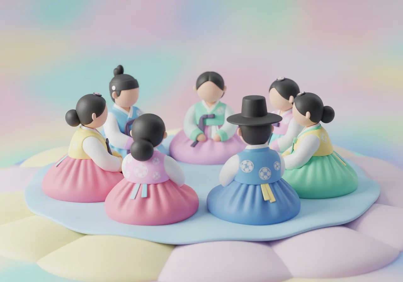 종중총회 관련 회의 이미지