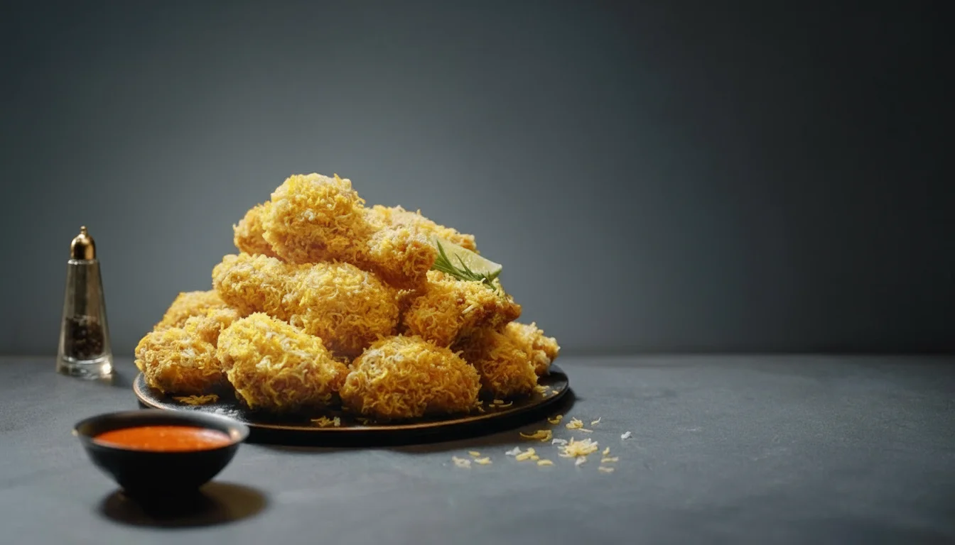 캐럿AI의 키프레임 영상 생성의 첫 프레임으로 사용할 이미지. BHC '콰삭킹'의 광고 이미지를 캐럿을 활용해 텍스트를 제거한 이미지.