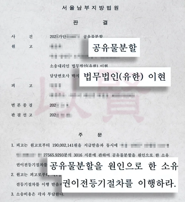 잠적 공유자 상대 공시송달 통한 지분정리 vs 재건축 지연 위험