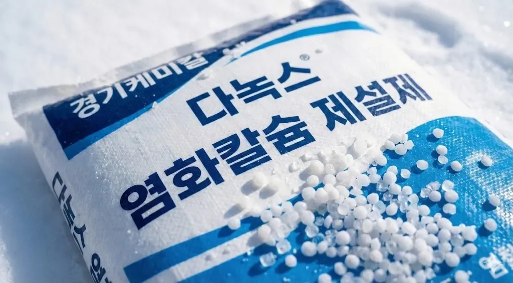 친환경 염화칼슘 제설제 - 경기케미칼 