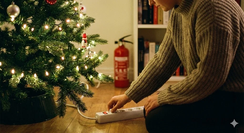 크리스마스 트리 안전 점검