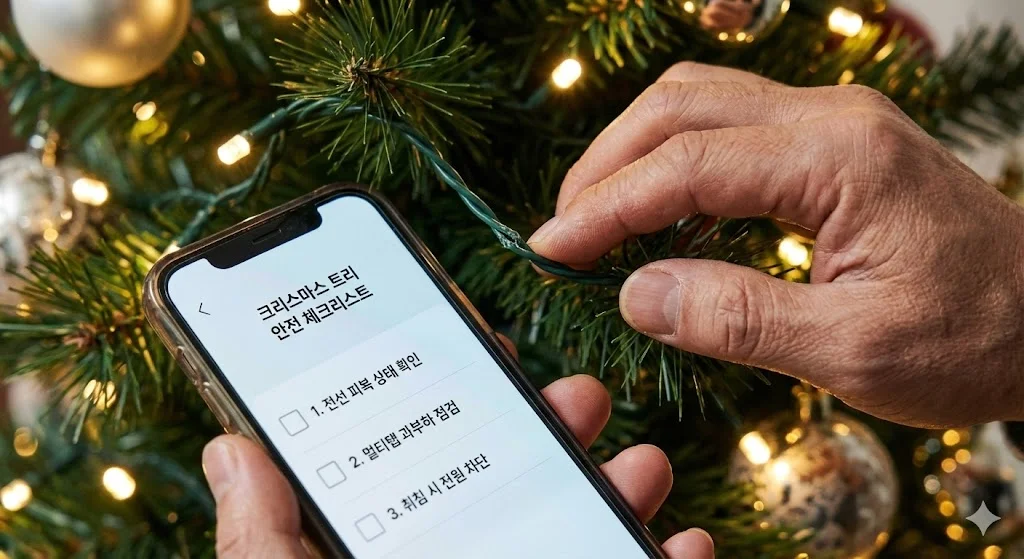 크리스마스 트리 안전 점검