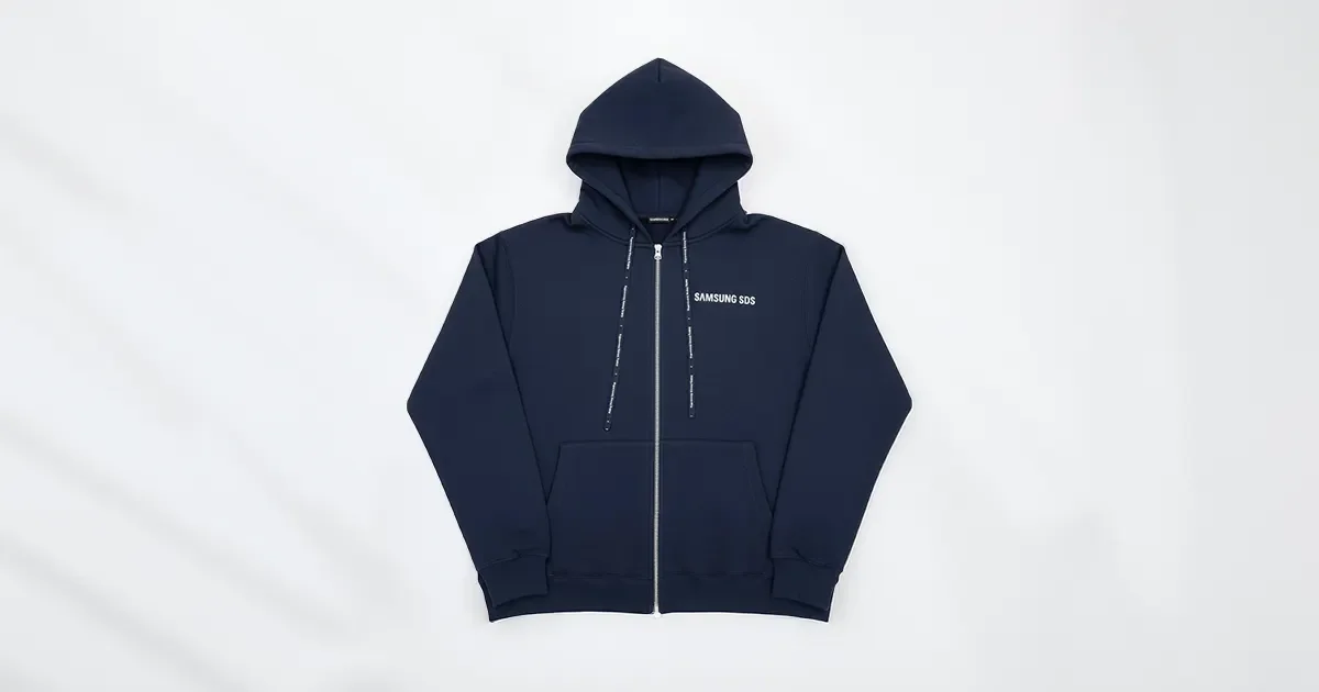 브랜드부스트에서 제작한 삼성SDS의 후드집업