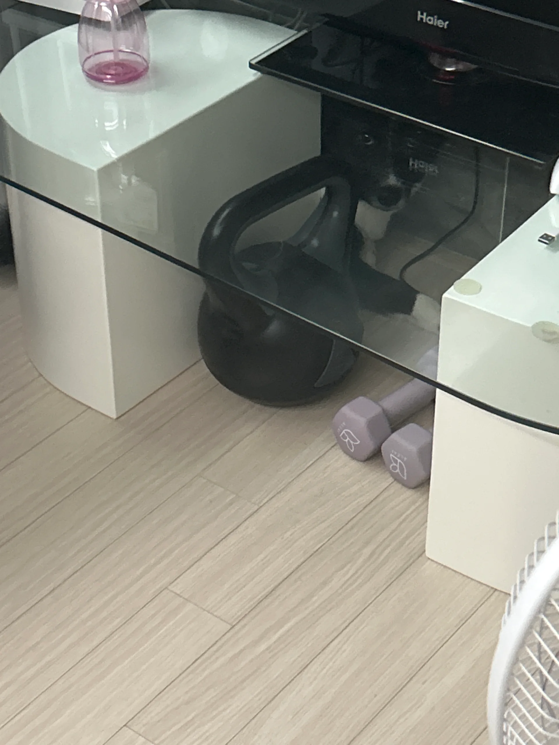 호수가 처음 오던 날, 공포에 질린 호수