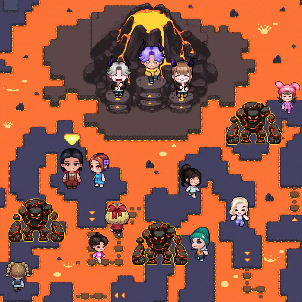 젭 퀴즈 용암의 길