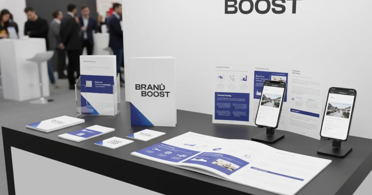 전시회 리플렛은 마치 엽서처럼 잠재 고객들에게 브랜드를 알리는 역할을 합니다.