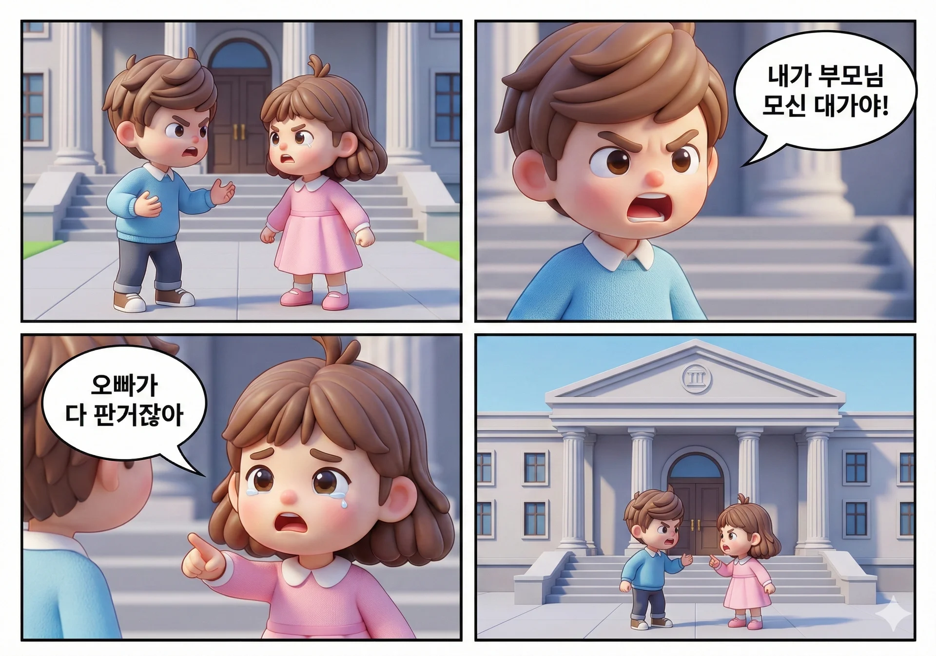 형제상속 유류분 반환 관련 AI 이미지 2