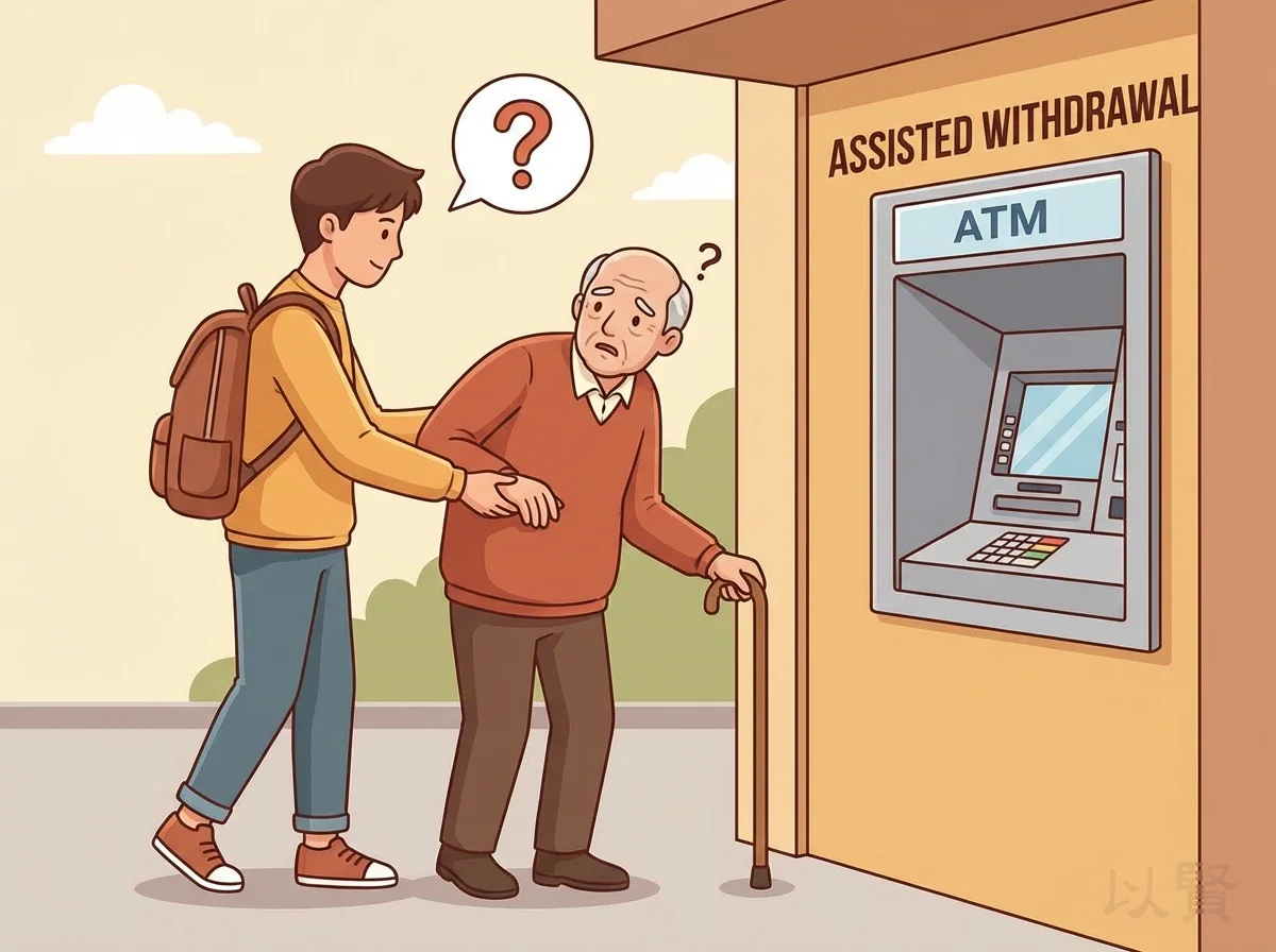 치매 환자 데리고 가는 스톡이미지