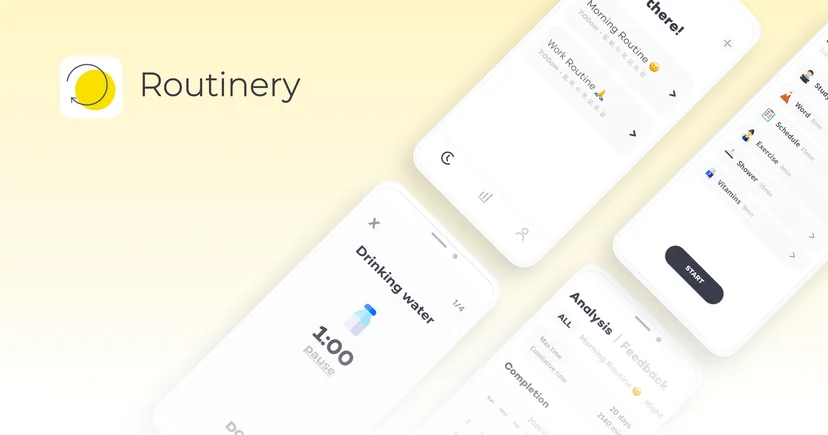 Routinery Application Preview