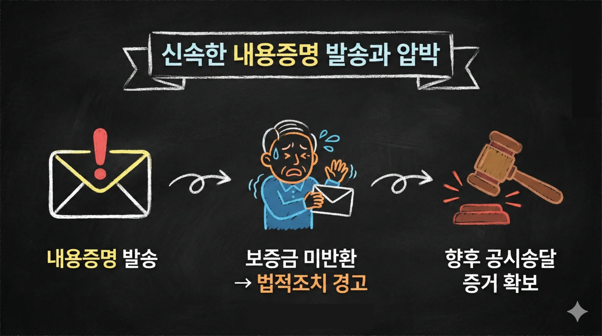 공시송달 증거표시 