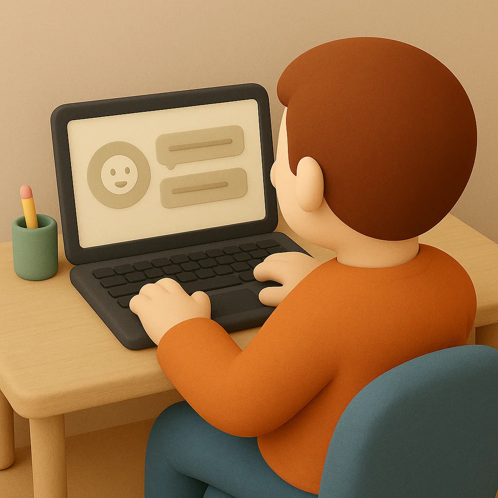 챗 GPT와 업무 중