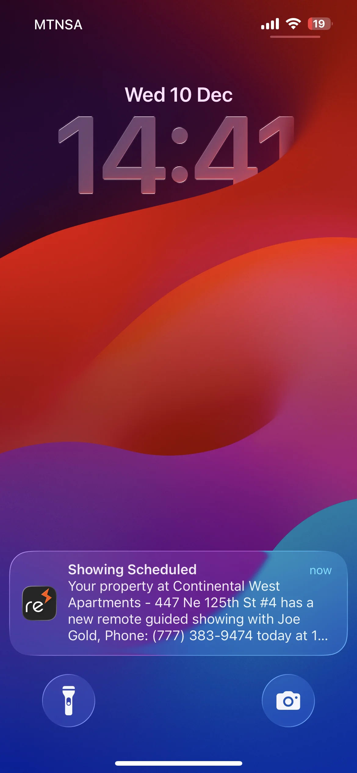 The mobile app now features push notifications. 