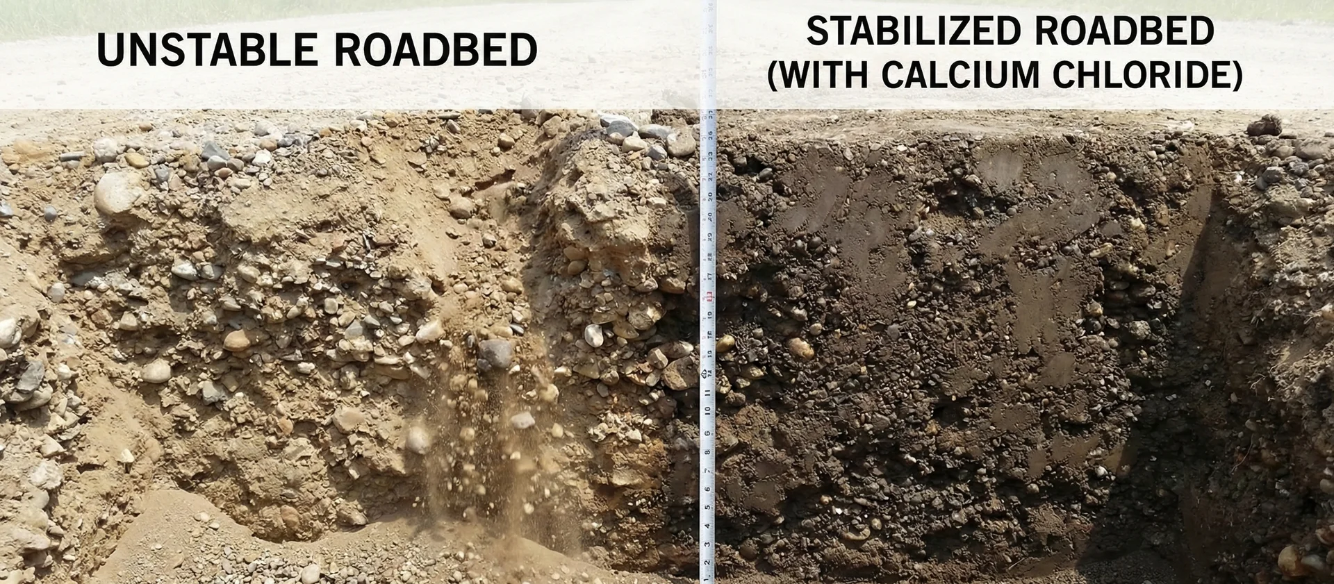 노반 안정 염화칼슘