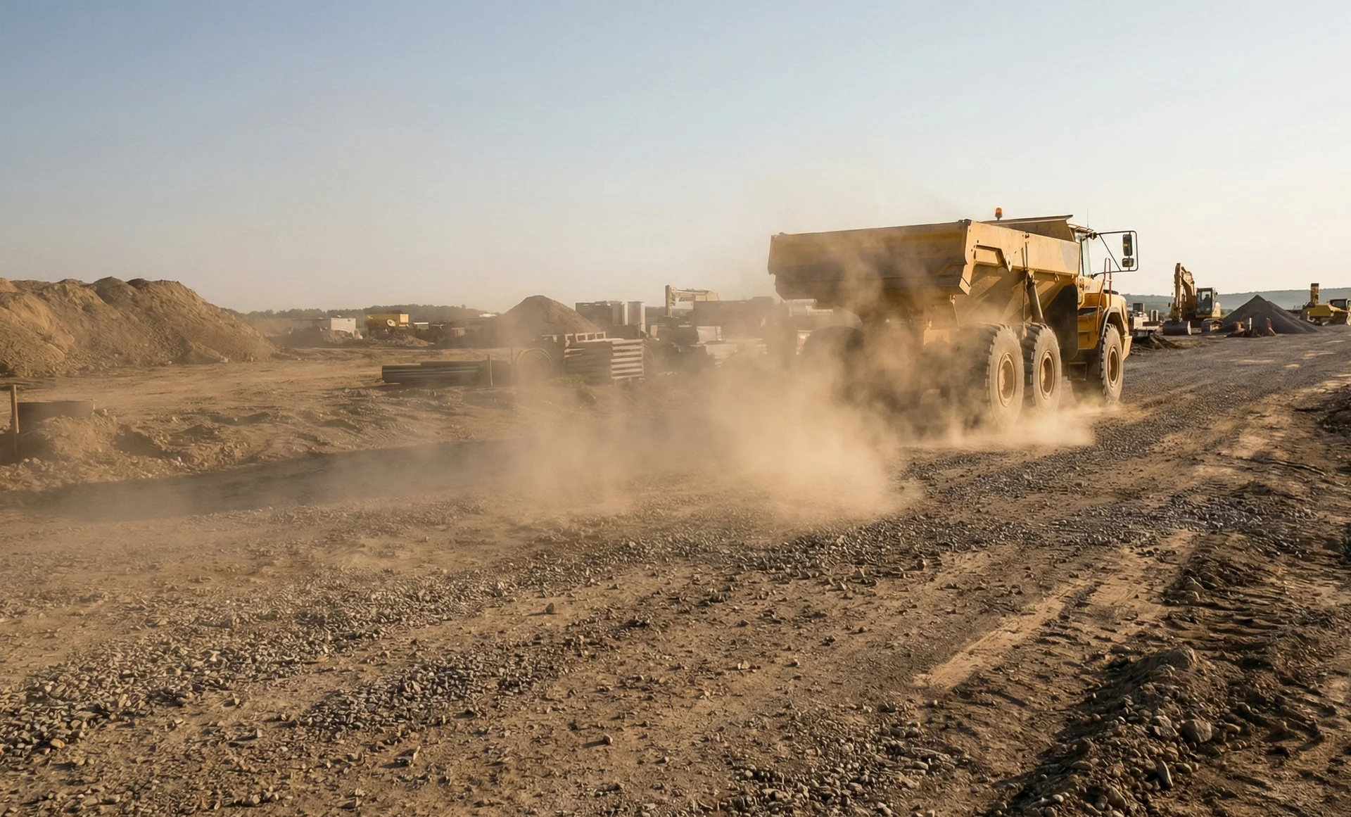 비산 먼지 공사 염화칼슘