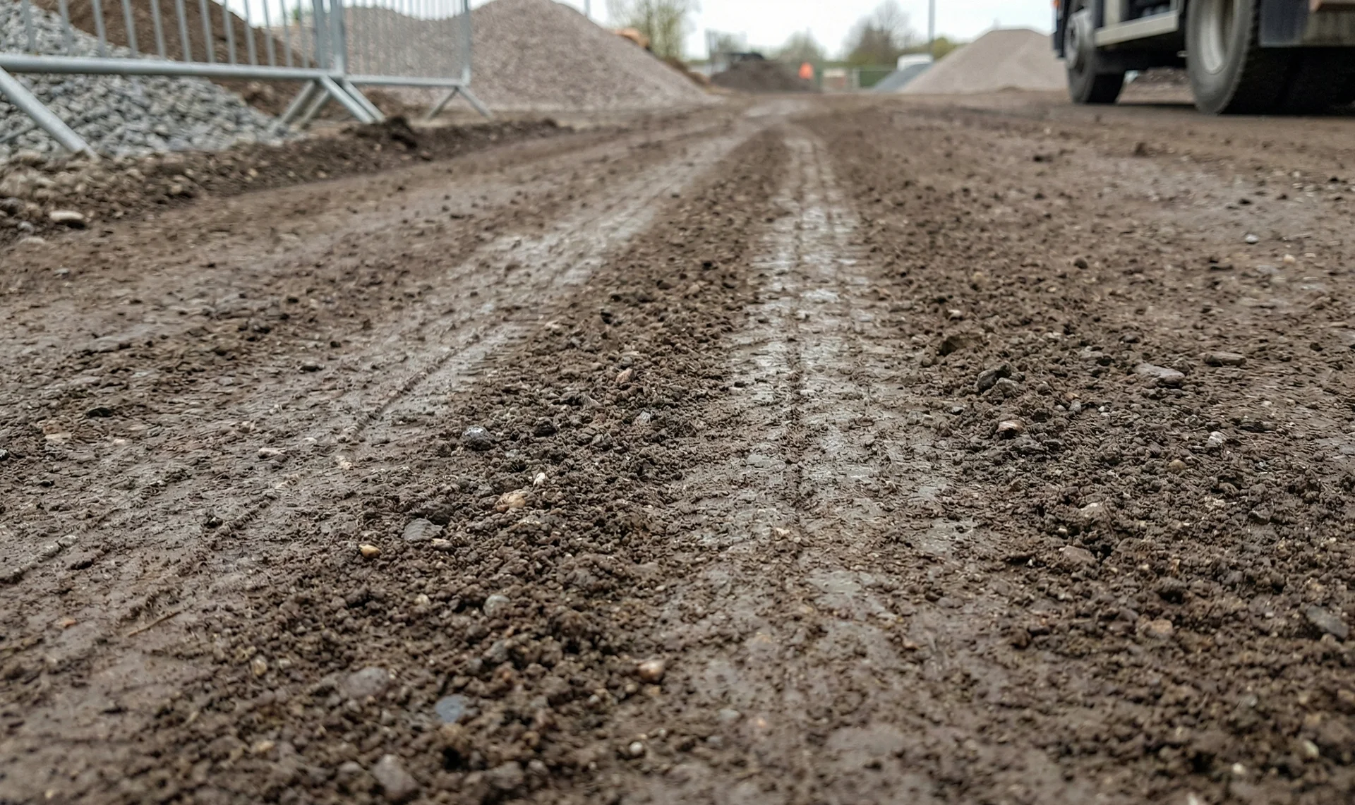 비산 먼지 공사 염화칼슘