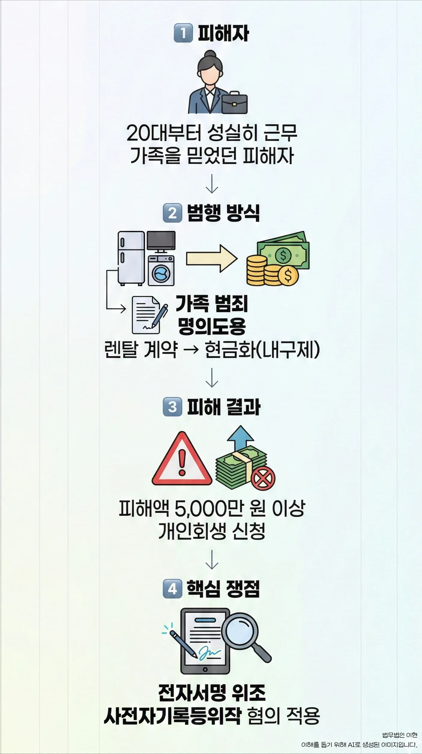 사문서위조 타임라인 