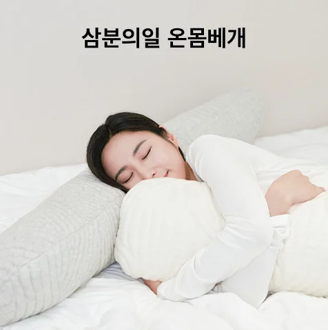 삼분의일 바디필로우 온몸베개