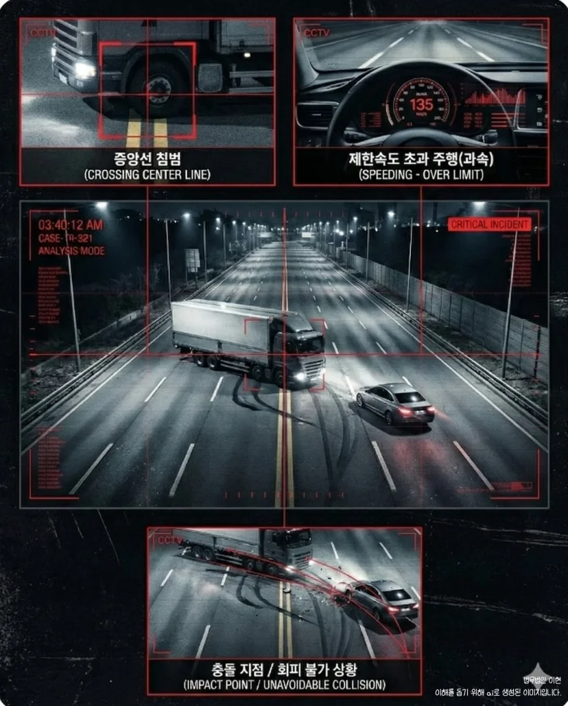 중앙선 침범