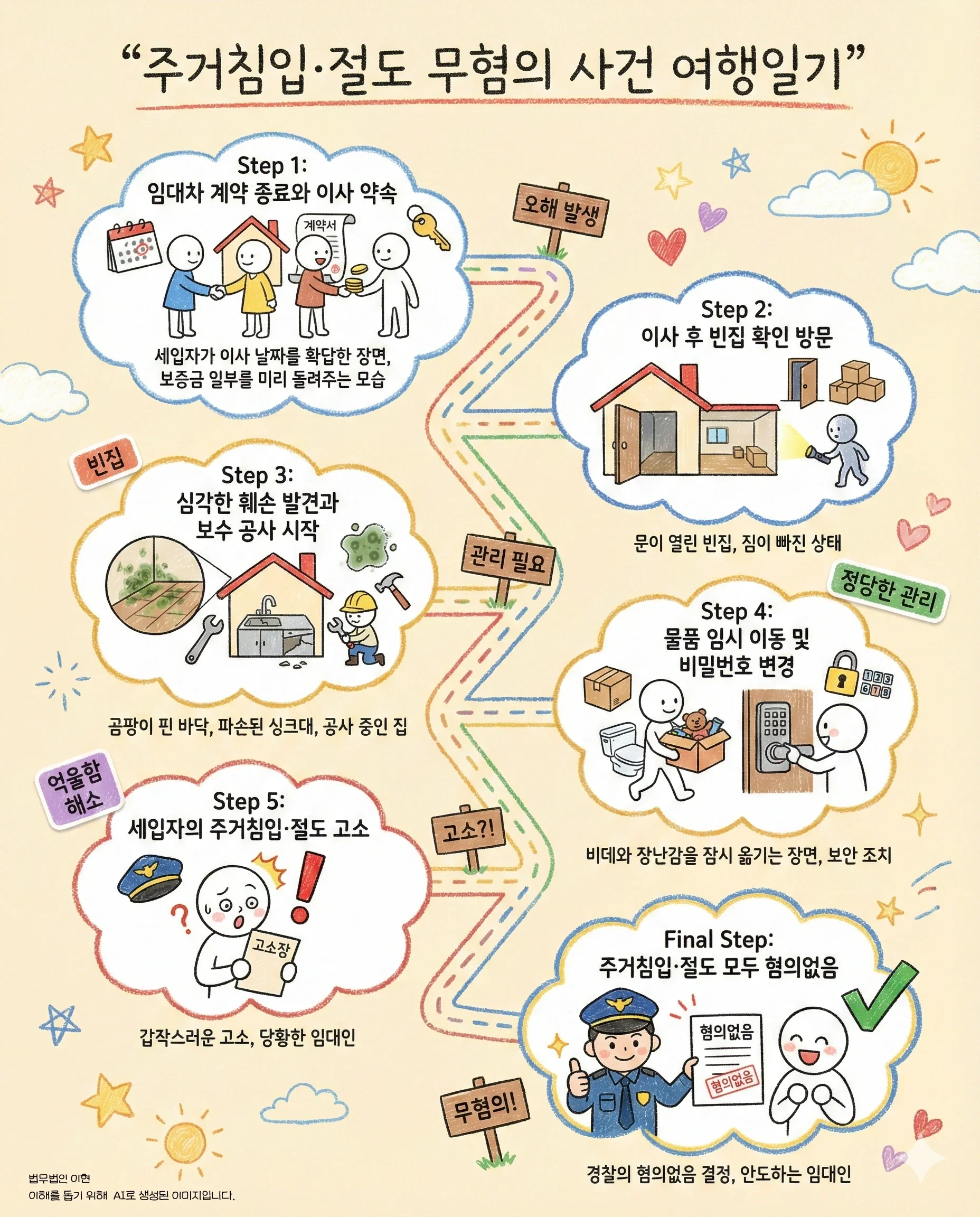 주거침입 타임라인