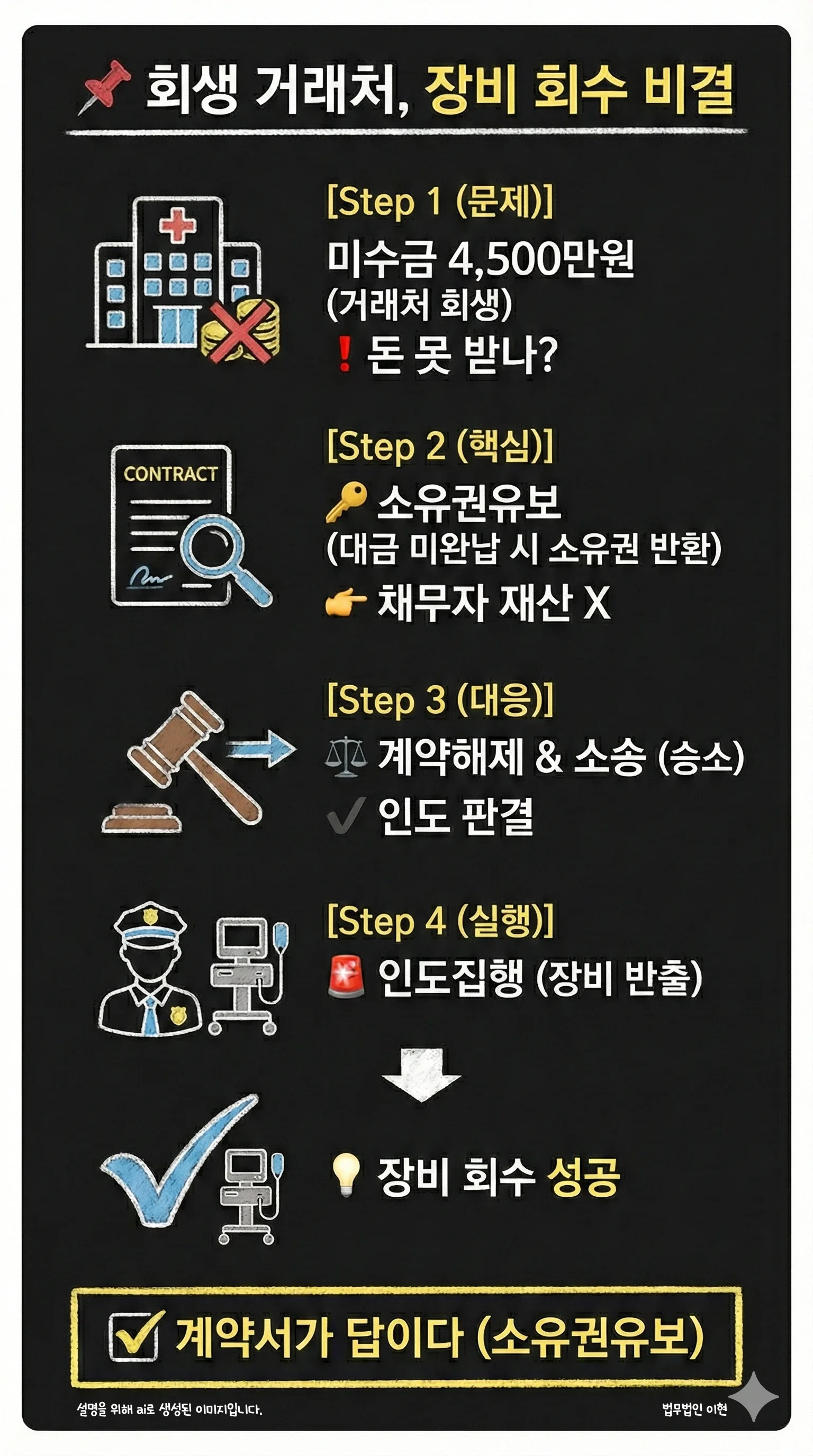 유체동산 인도집행 타임라인