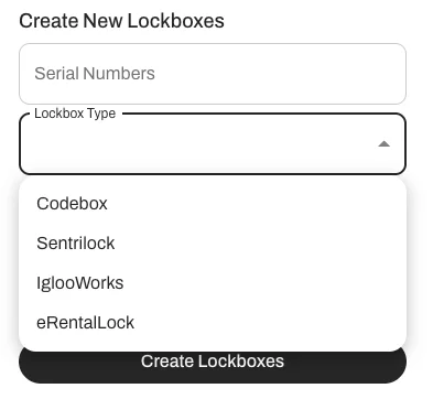Smart lock integrations now include eRentalLocks, Sentrilock, Codebox, and Igloo