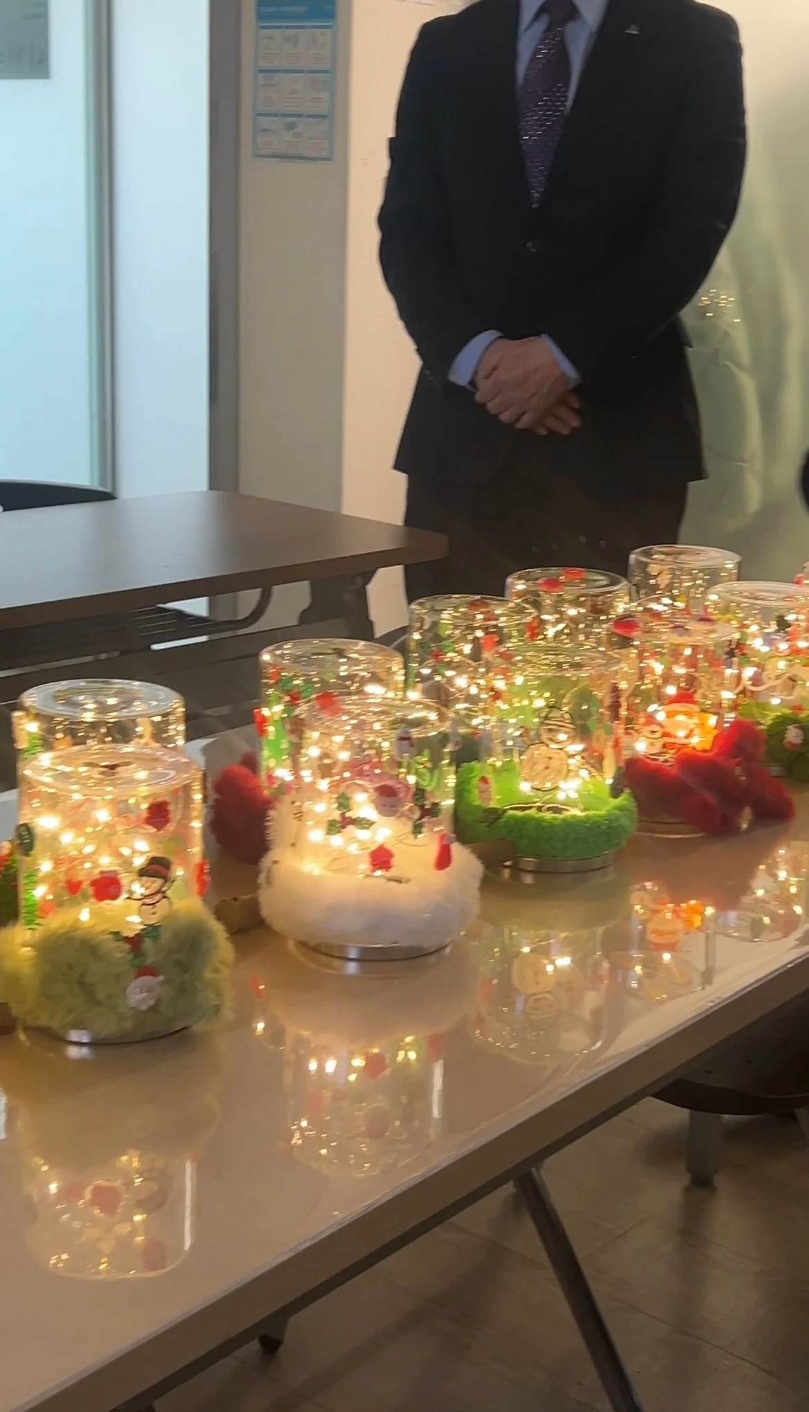 반짝반짝 빛나는 유리돔 무드등