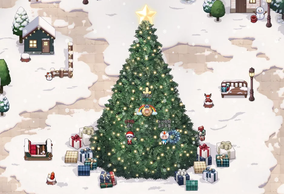 젭 퀴즈 별빛 크리스마스 퀴즈맵 피니시존