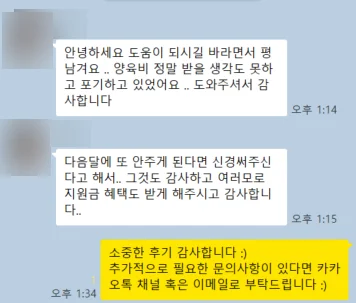 양육비 이행명령 후기 사례