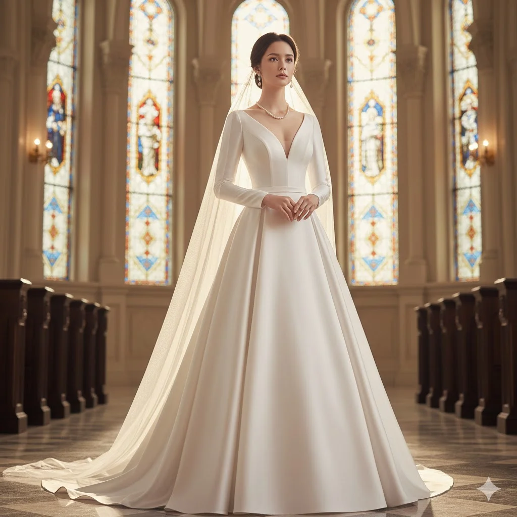 실크상 비즈상 차이부터 장단점, 예식장 조명/분위기별 추천까지 정리했습니다. 체형별 선택 팁과 드레스 투어 체크리스트로 본식 드레스 고민을 끝내보세요.