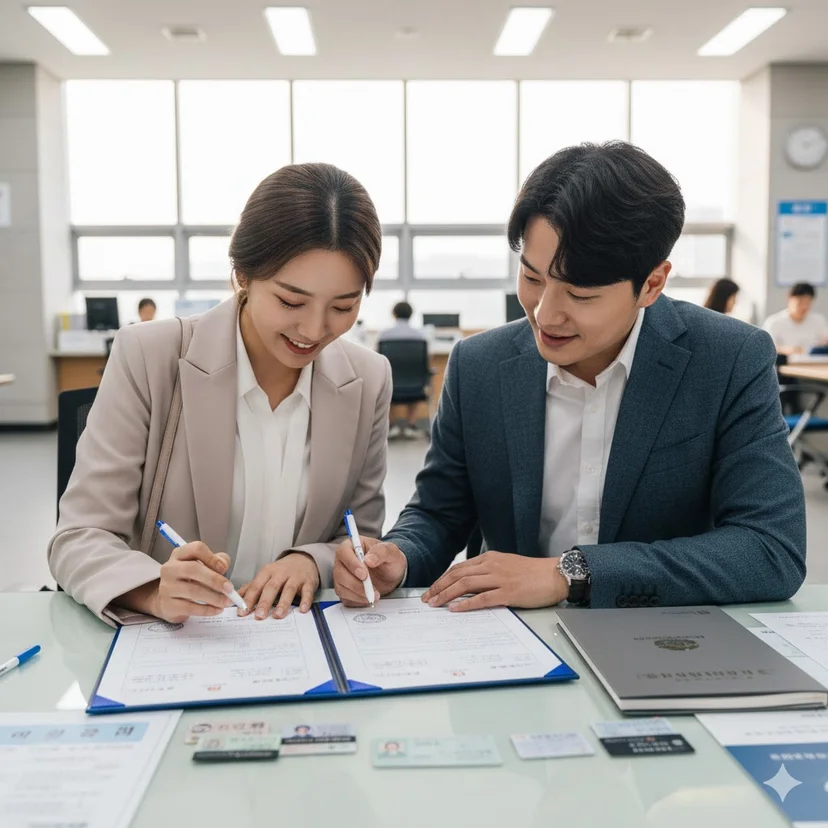 혼인신고는 언제 하는 게 좋을까? 결혼식 전/직후/신혼여행 후 등 대표 타이밍별 장단점과, 서류·일정 기준으로 최적 시기를 고르는 방법을 정리했습니다.