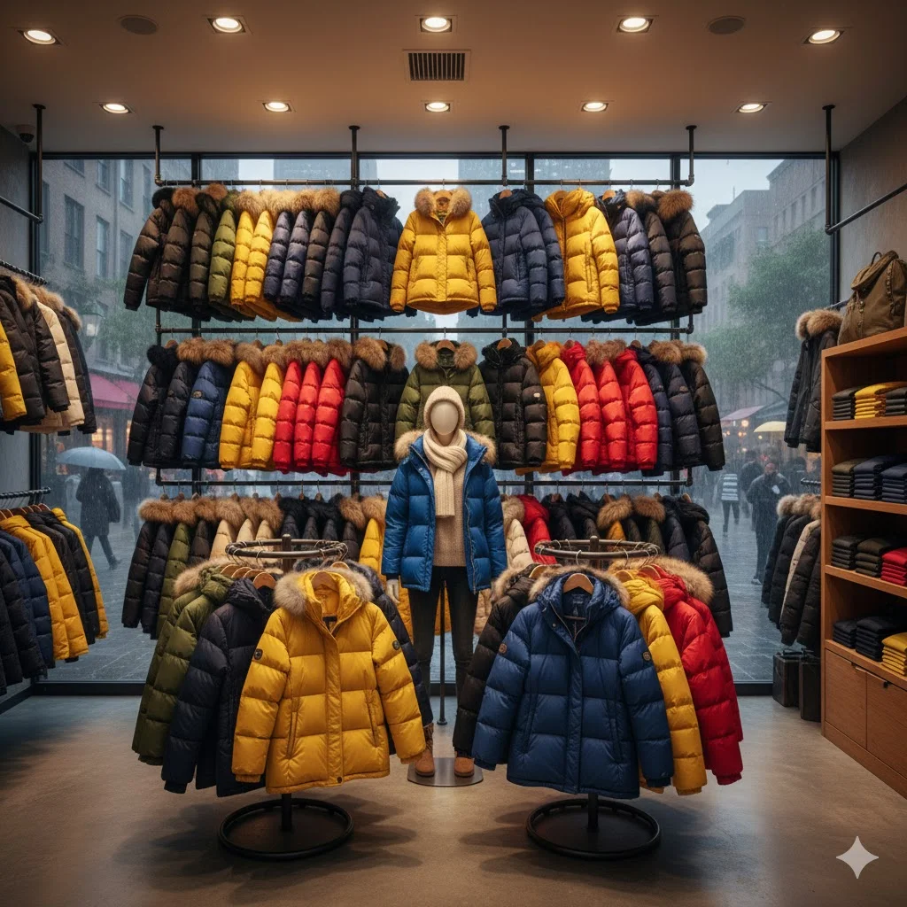 패딩 고르는 기준이 헷갈린다면? 다운/솜패딩 차이부터 구스·덕다운, 필파워(FP), 프리마로프트, 겉감·봉제 체크포인트까지 한 번에 정리.