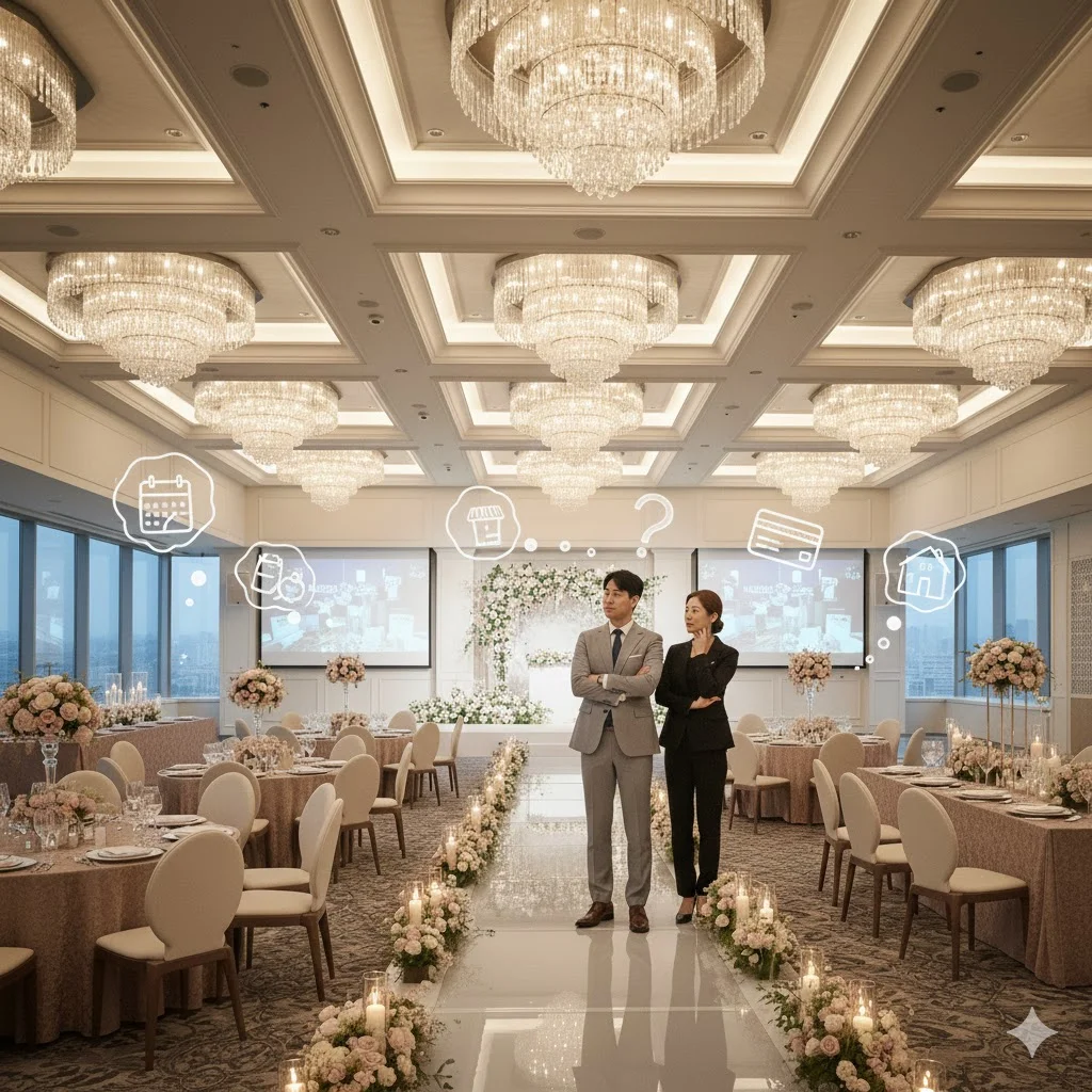 웨딩홀 투어 체크리스트 | 계약 전 반드시 확인할 사항 총정리