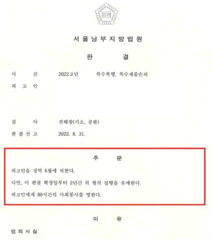 검사구형에도 집행유예 판결 성공 사례