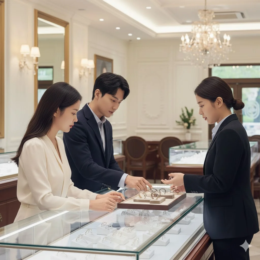 예물(웨딩밴드·다이아·시계·주얼리)은 “언제 사도 되지 않나?” 싶다가도, 막상 결혼 준비 일정이 쌓이면 피팅/사이즈/제작/AS 때문에 생각보다 시간이 꽤 필요해요. 특히 웨딩밴드는 매일 끼는 물건이라 급하게 고르면 착용감/후회가 남는 케이스가 많고요.