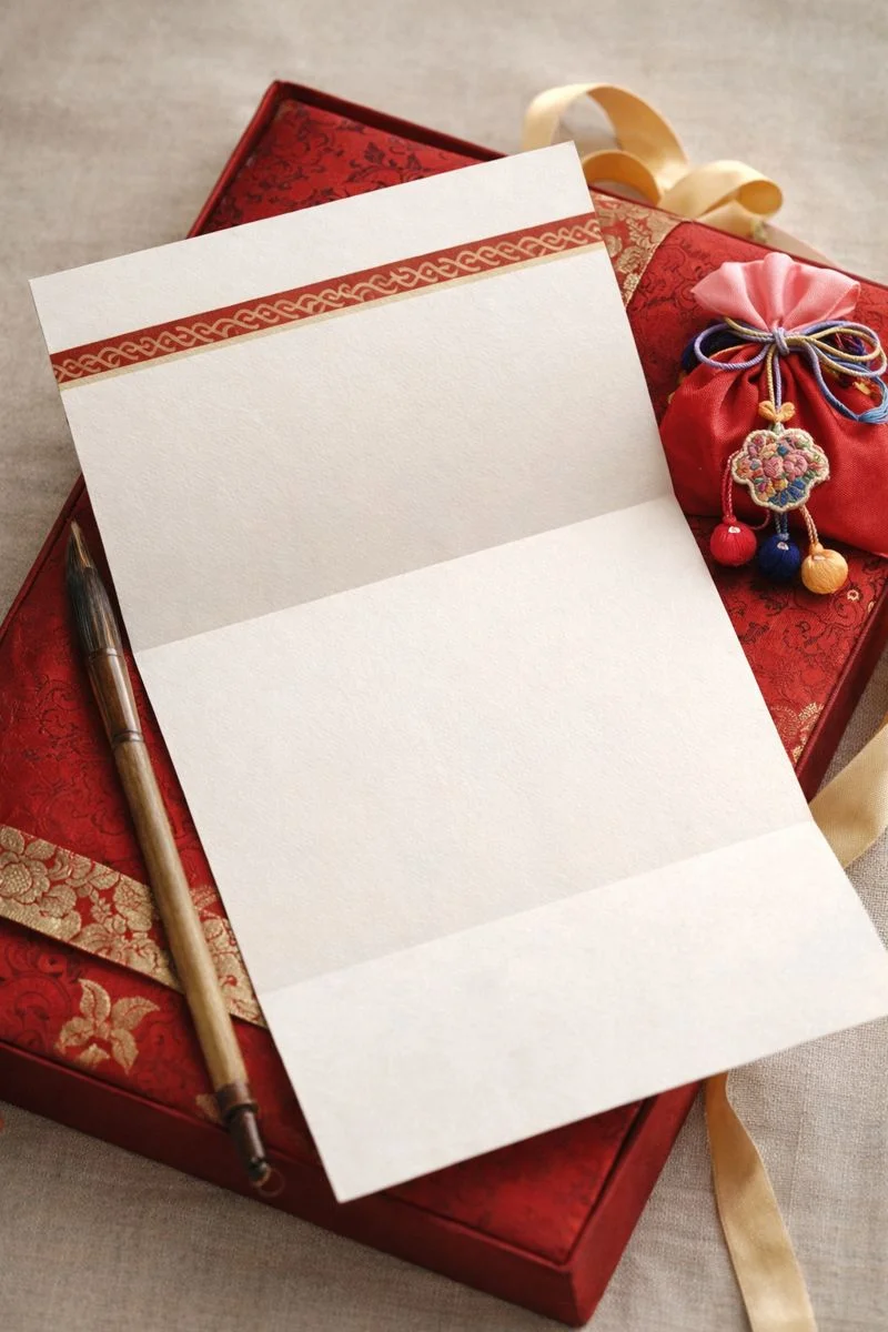 예단 편지 예시 | 예단 보낼 때 함께 쓰는 인사말 정리
