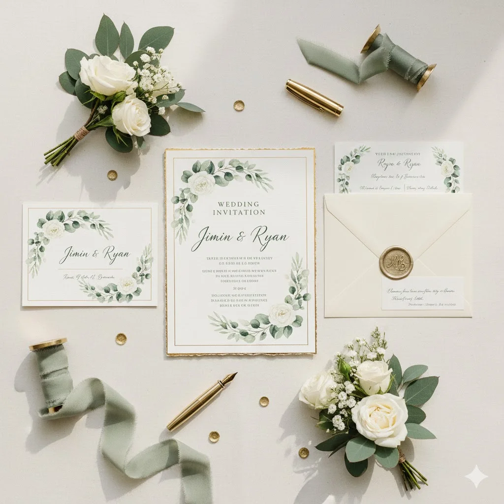 청첩장 문구 예시 | 상황별로 바로 쓰는 결혼식 문구 정리