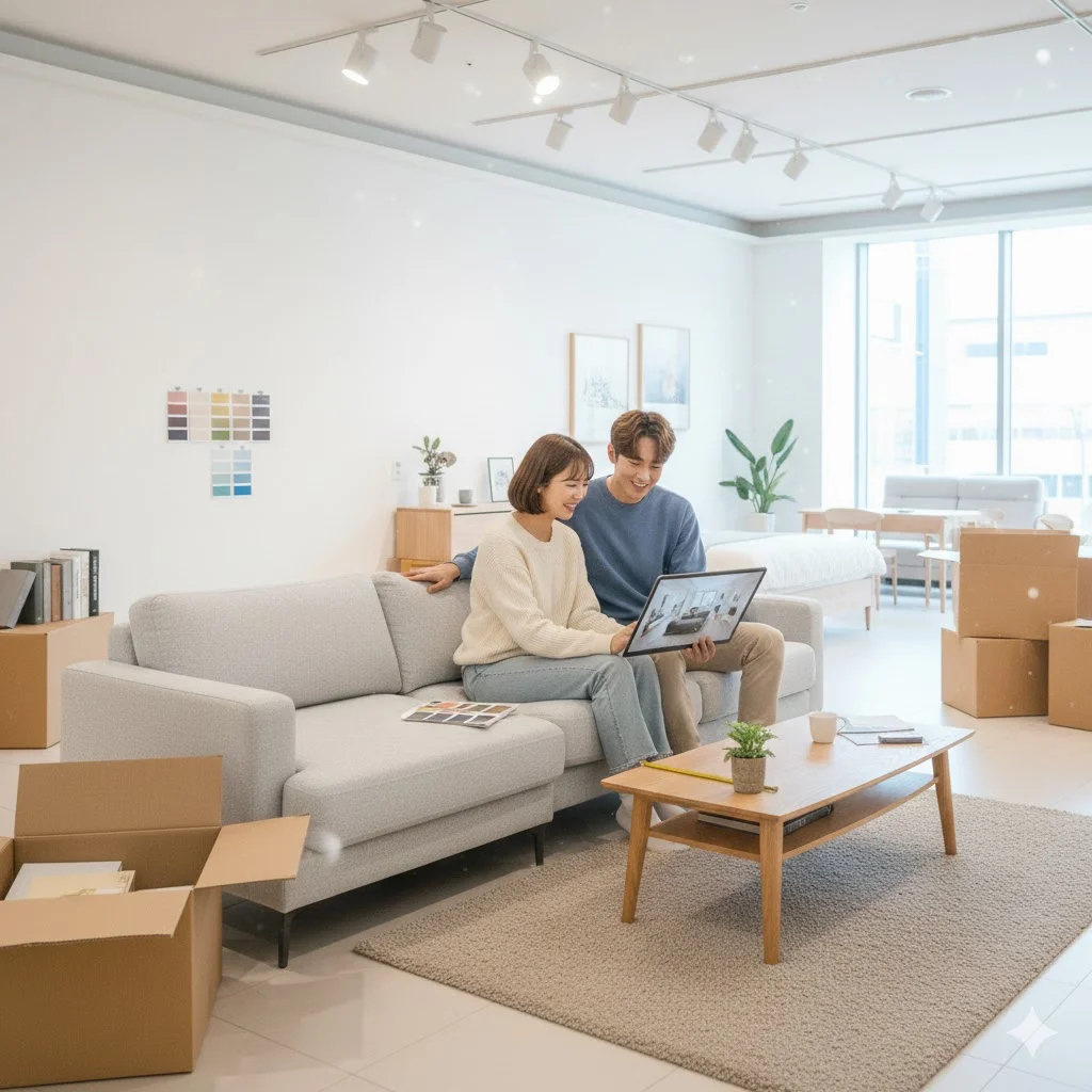 신혼집 가구배치만 바꿔도 거실이 넓어 보이고 생활 동선이 편해집니다. 평면도 체크부터 거실·침실·주방 배치 원칙, 소형 평수 공간 활용법, 자주 하는 실수와 체크리스트까지 한 번에 정리했습니다.