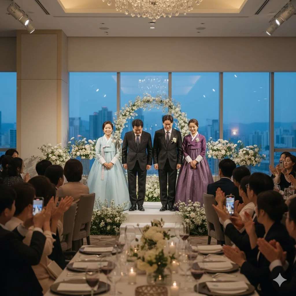 혼주 인사말 | 결혼식 상황별 인사말 정리 (식전·예식 중·피로연)