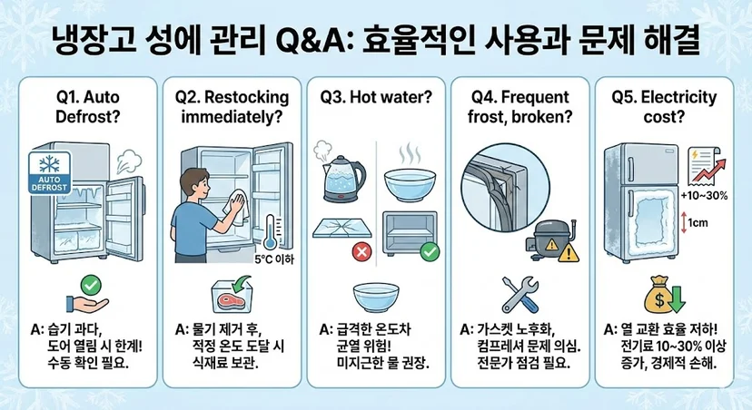 냉장고성에관리