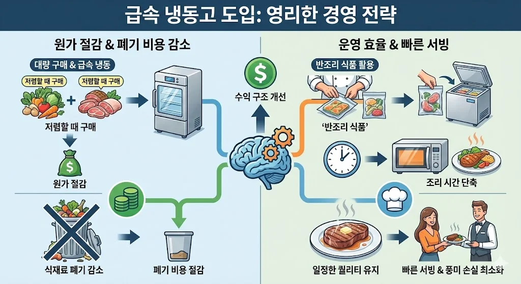 급속냉동고