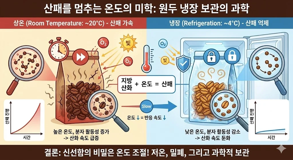 원두냉장보관