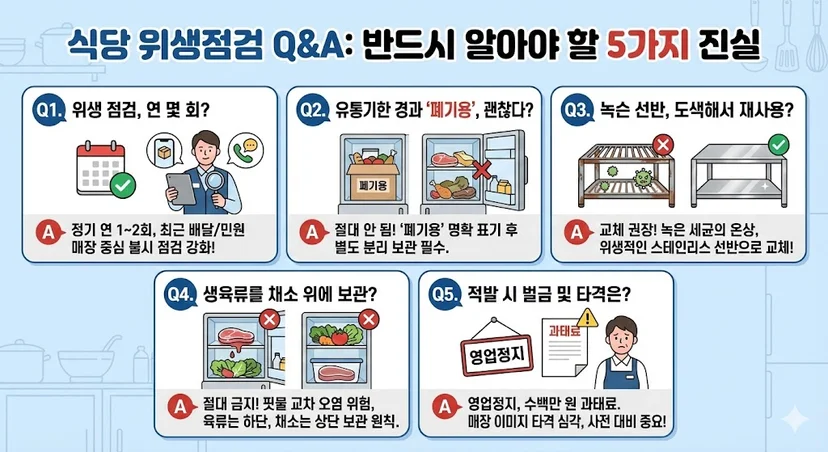 식당위생점검